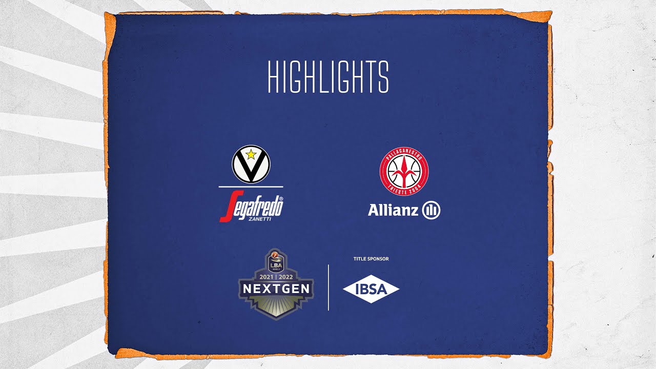 Virtus Segafredo Bologna - Allianz Pallacanestro Trieste | G2 Girone B | IBSA Next Gen Cup 2022