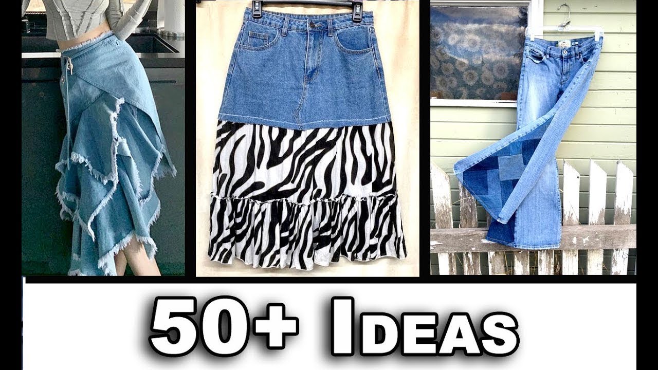 100+ Compilation of Ideas for Jeans Upcycles When You Are Bored