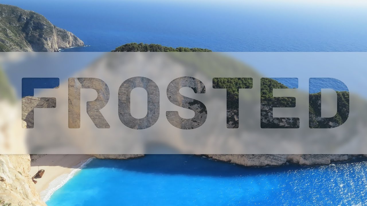 How to Make Frosted Glass in Affinity Designer