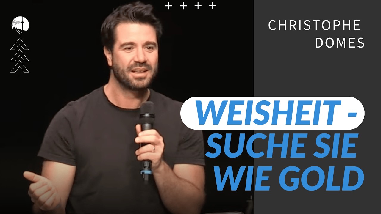 Weisheit - suche sie wie Gold — Christophe Domes | diekreative Predigt 22.02.26