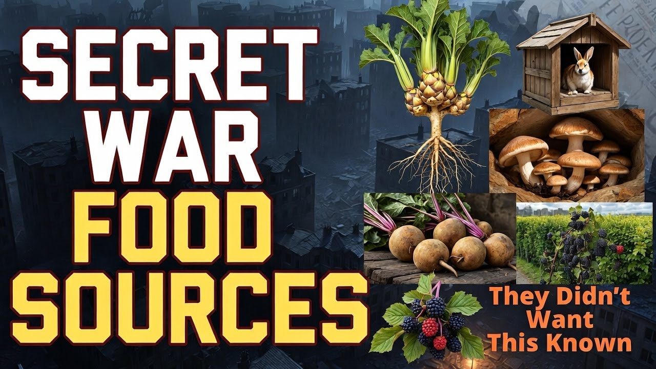 Hidden Harvests of WWII: 5 Secret Food Sources Families Used to Survive Rationing and Occupation