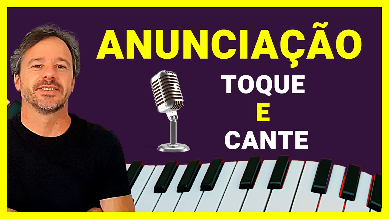 Anunciação No Teclado | Como Tocar e Cantar | Tutorial com Cifra |