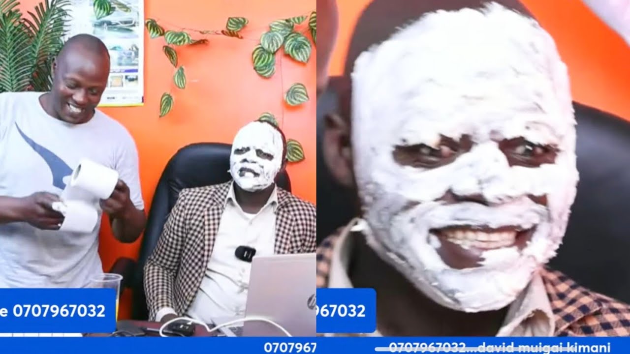 Ndollo is here crying while DCI fred eating popcorn to enjoy his birthday