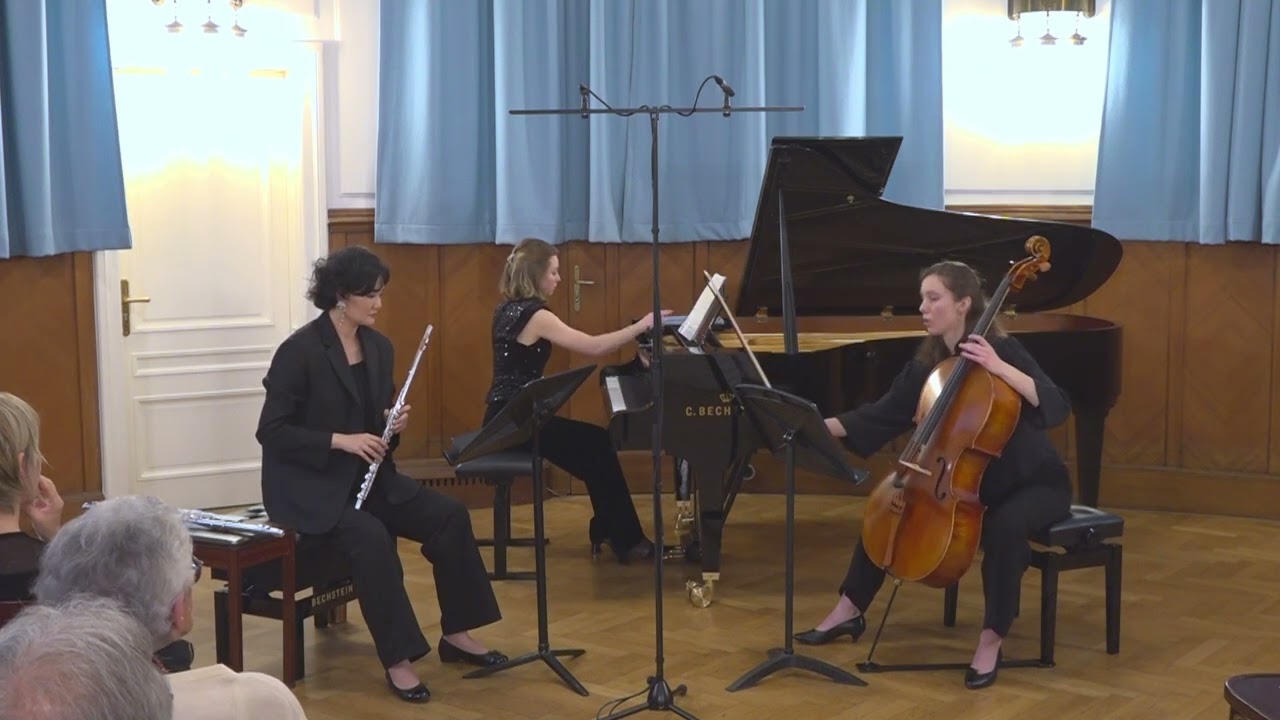 Walter Bricht, Variationen für Flöte, Cello und Klavier Op. 40
