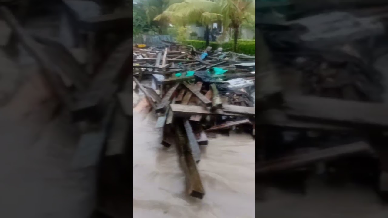 #pacificislands ( Cyclone Maila),strikes Western part of solomonislands 🇸🇧😭(Rarumana community)