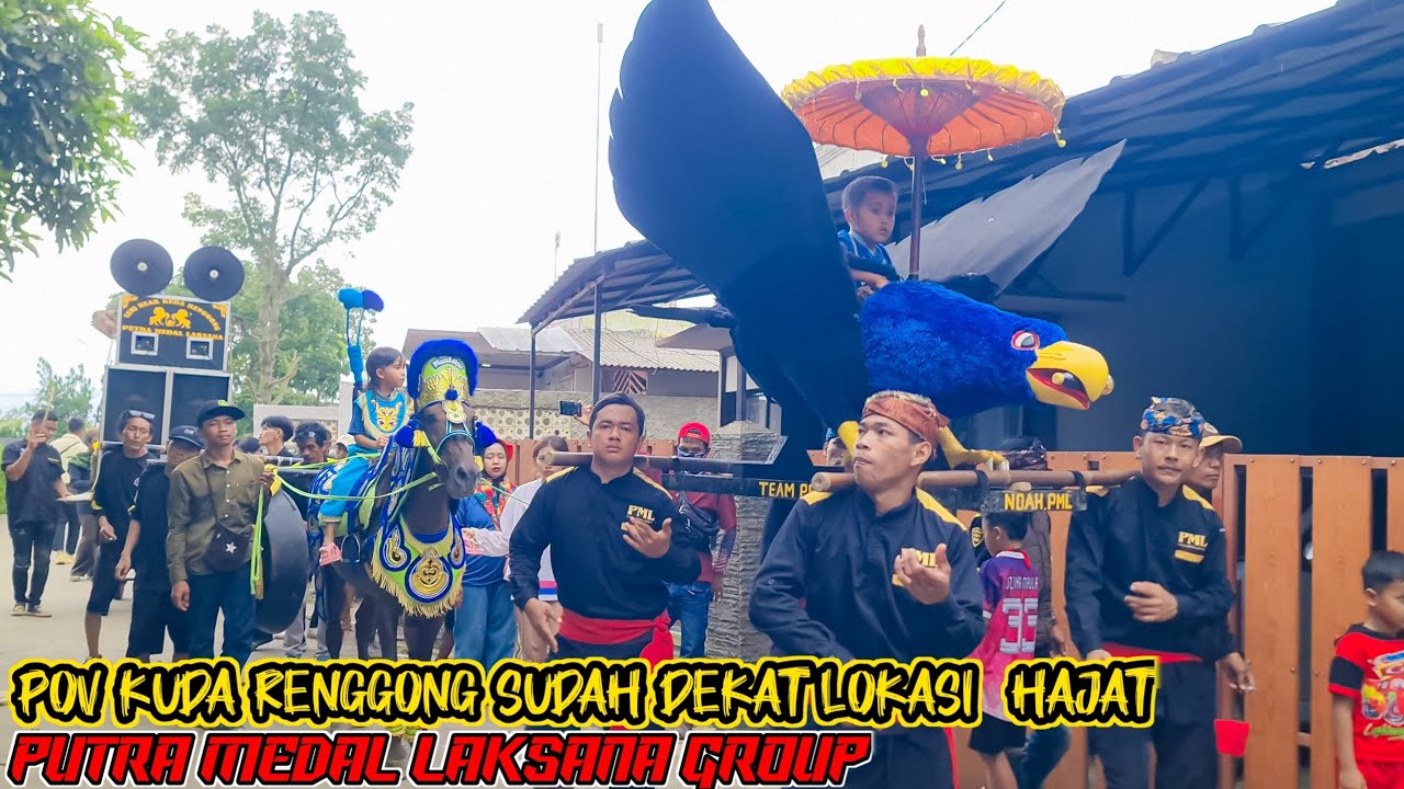 POV KUDA RENGGONG UDAH DEKET LOKASI HAJAT‼️ PUTRA MEDAL LAKSANA GROUP