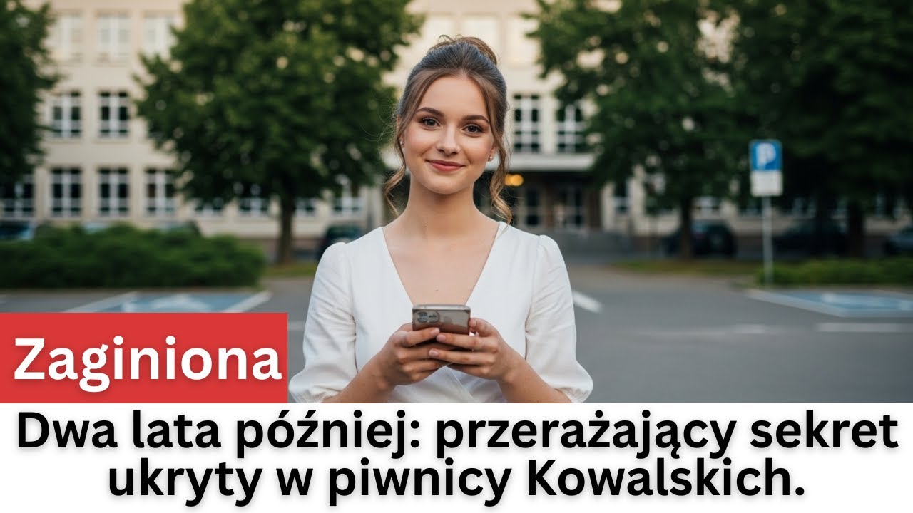 Młoda Zosia zaginęła na maturze. Dwa lata później: przerażający sekret ukryty w piwnicy Kowalskich.