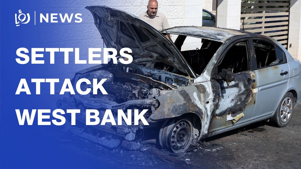 Aftermath of “Israeli” settlers attack on West Bank Christian village