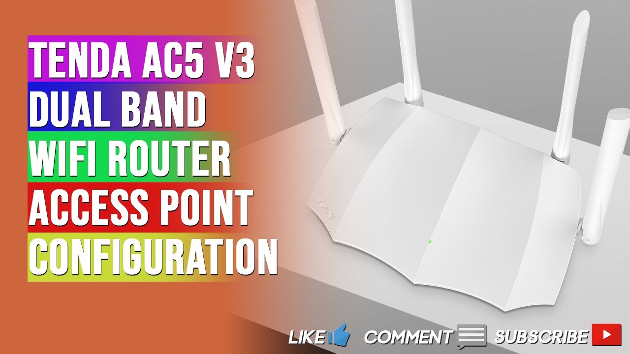 Access Point Mode Configuration para sa TENDA AC5 V3