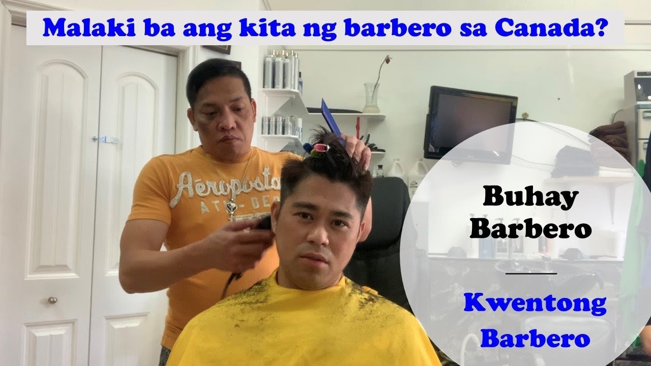 (VLOG #31) Malaki ba ang kita ng barbero sa Canada? | KWENTONG BARBERO | BUHAY CANADA