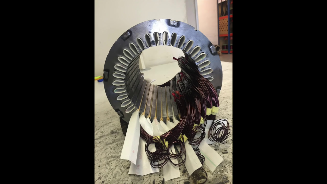 Remanufactured Compressor Motor Rewinding