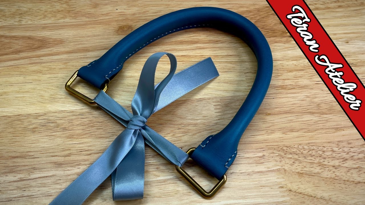 Как сделать ручки для сумки из скрученной кожи (бесплатная выкройка в формате PDF)