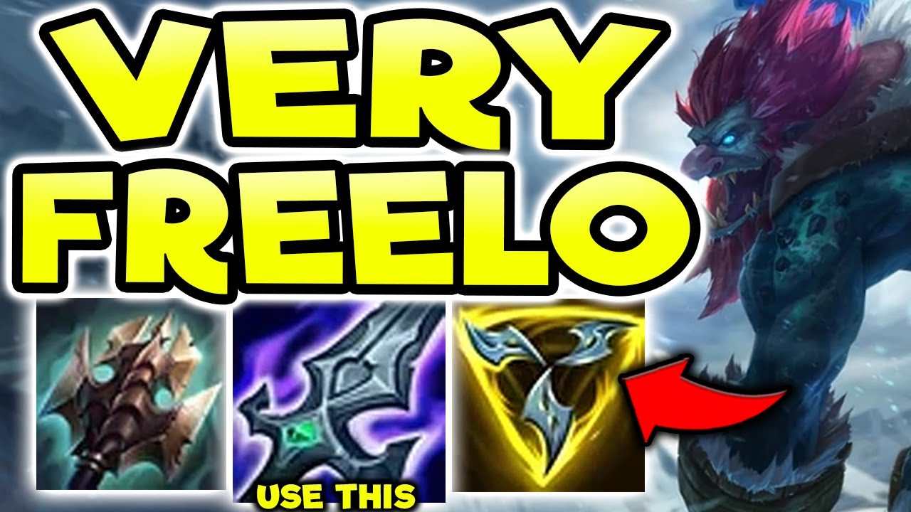 TRUNDLE TOP IS OFFICIALLY TAKING OVER HIGH-ELO! (HIGH WINRATE) - S12 Trundle TOP Gameplay Guide