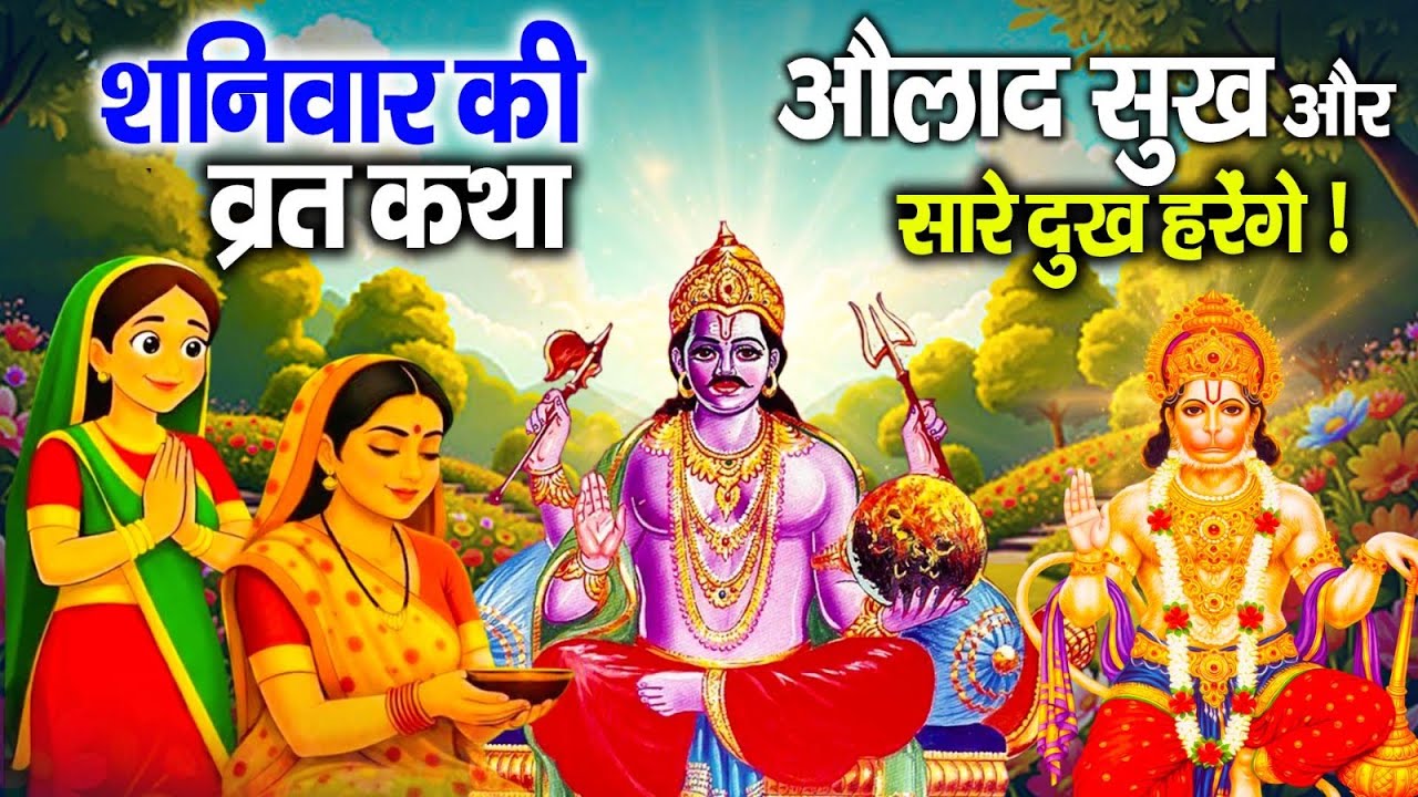 Shanivar Vrat Katha 2026 | शनिवार व्रत कथा | शनि देव की चमत्कारी कथा | Shani Dev Bhajan