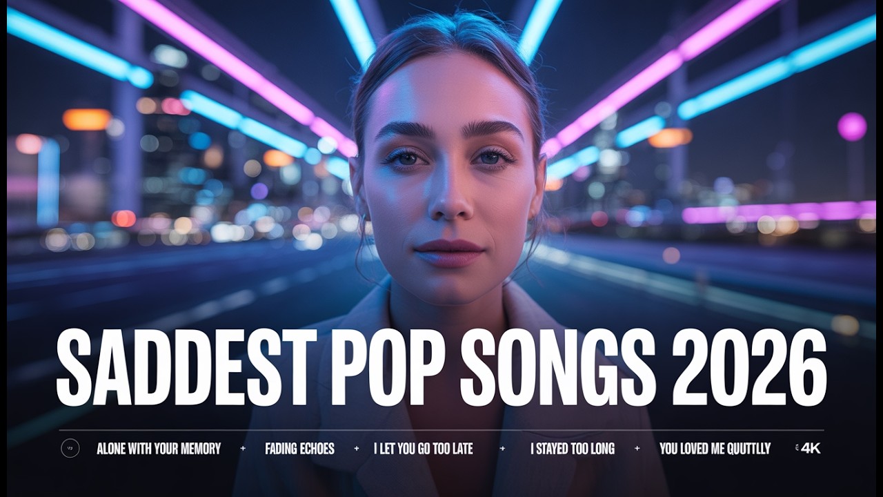 Lonely Night Sad Pop Playlist | Emotional Female Vocal Songs for Relaxing Nights