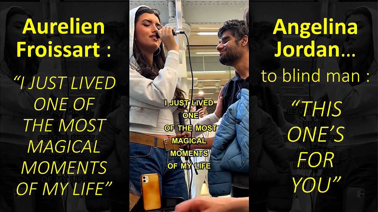 Angelina Jordan BOHEMIAN RHAPSODY Cover WITH Aurelien Froissart IN London ST. PANCRAS STATION
