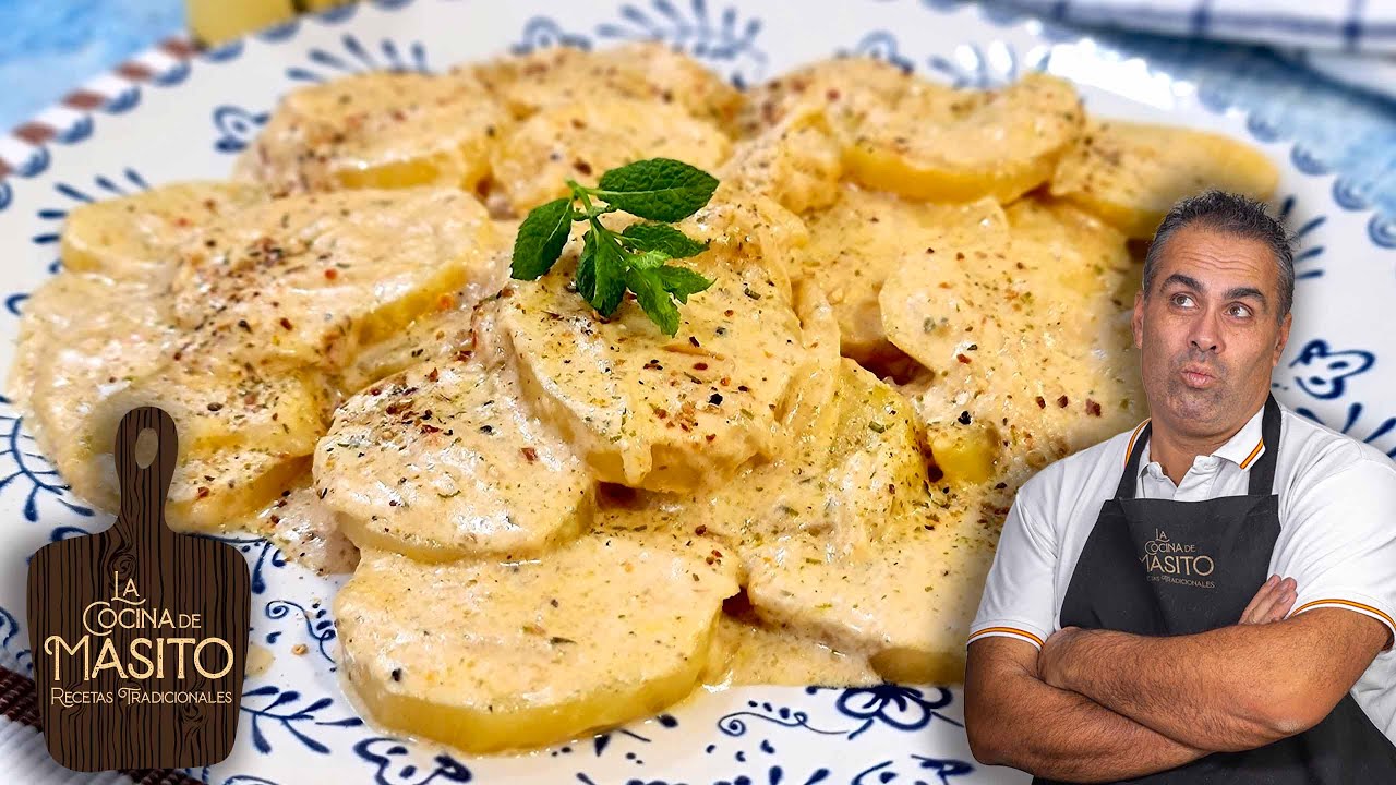 Aquí tienes tu guarnición de patatas para carnes o pescados, las Patatas mayordomo ¡te encantarán!