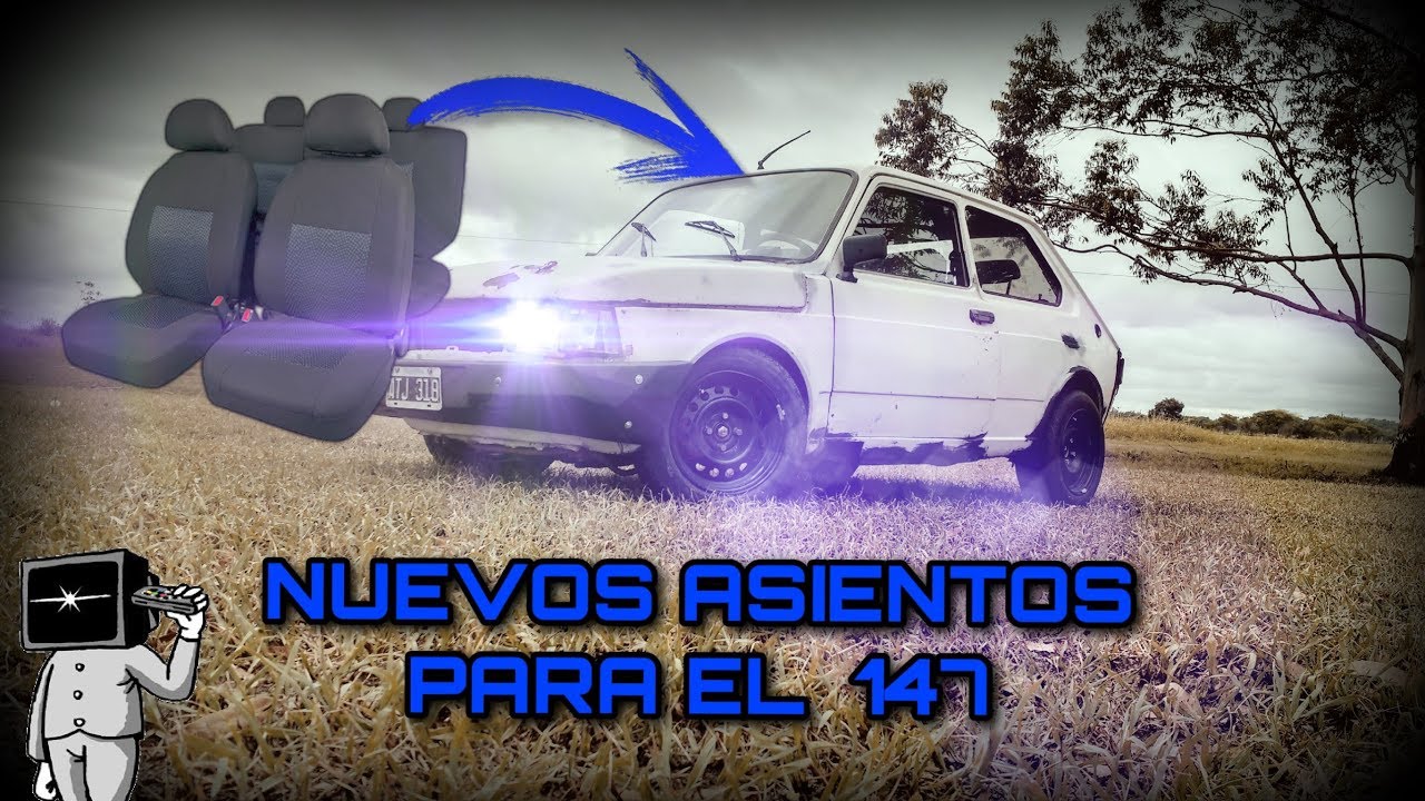 ¿Asientos de VW Voyage en el 147? I como adaptar asientos en cualquier auto