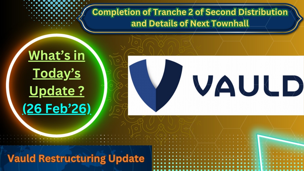 🔰 VAULD 2nd Distribution Tranche 2 Done 💰 | VAULD Withdrawal | Crypto | #vauld #crypto #drezillion