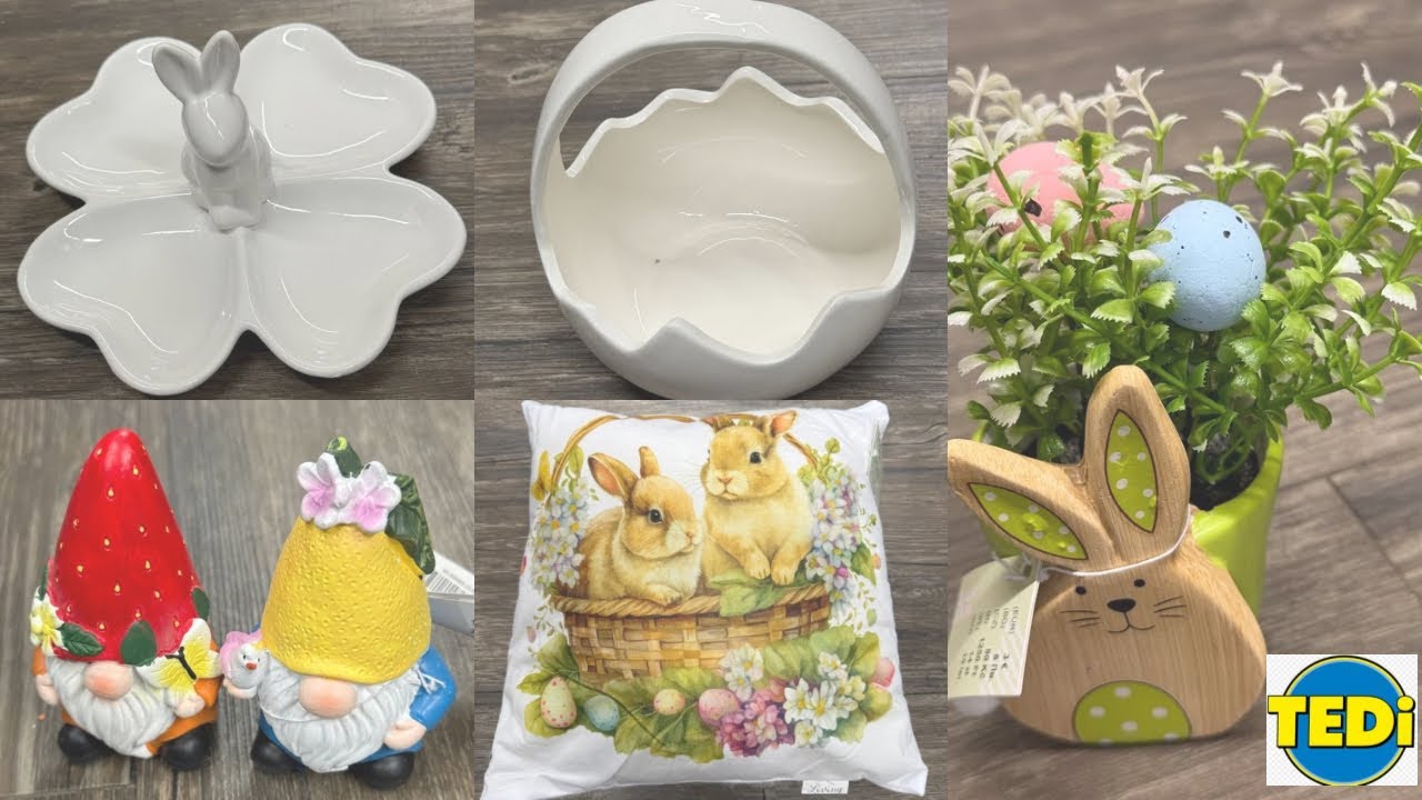 TEDI 💥 OSTERN 2026 🐣VIELE NEUHEITEN/ERSTE GARTENDEKO🌷🐇🐰🐣