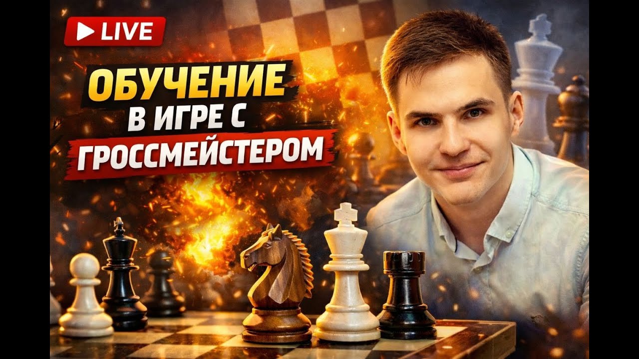 Учимся в игре с гроссмейстером!!! Андрей Дрыгалов