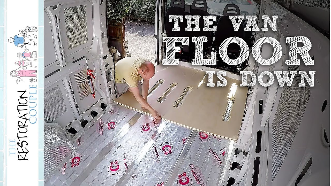 INSULATING and BUILDING the Floor | TRC Van Conversion 5.0