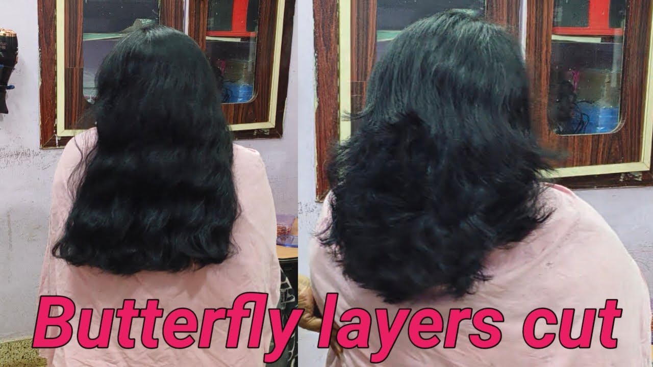 #butterflyhaircut #butterflylayers #haircut #hairlayer #advanced hair cut by isiri life and style