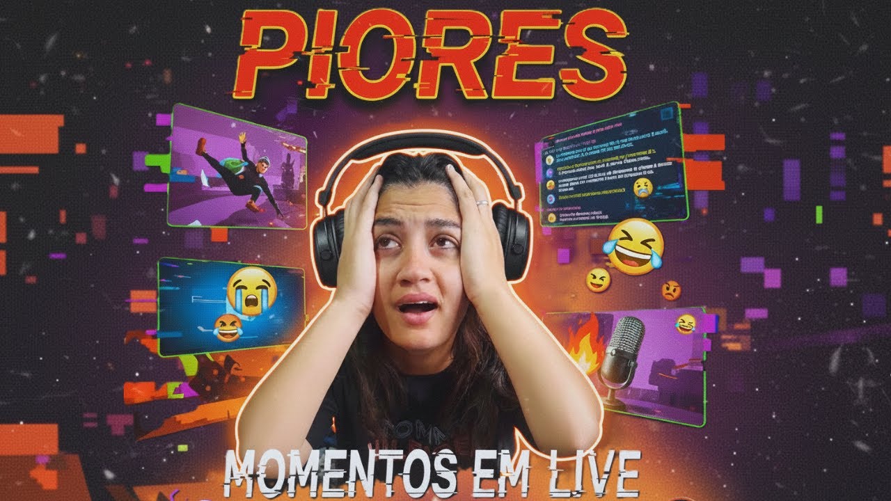Piores Momentos em Live Com CAM de Cativeiro