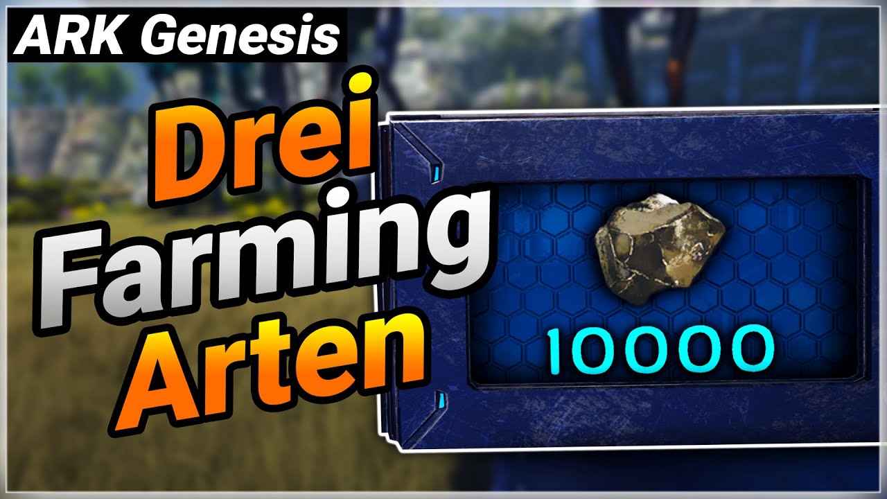 3 Arten wie du SCHNELL & EINFACH mit einem STRYDER VIEL Farmen kannst! | ARK Genesis Part 2