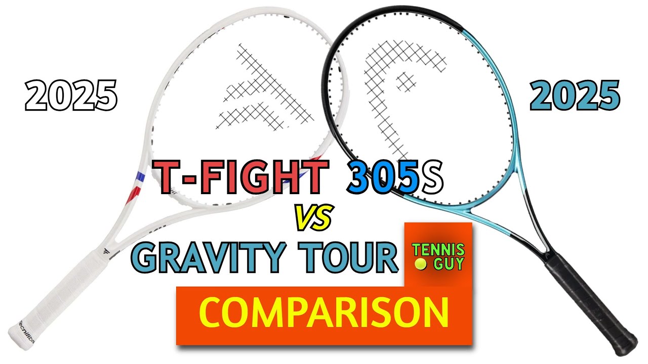 🎾 Сравнение теннисных ракеток Tecnifibre T-Fight 305S 2025 и Head Gravity Tour 2025 ⚔️