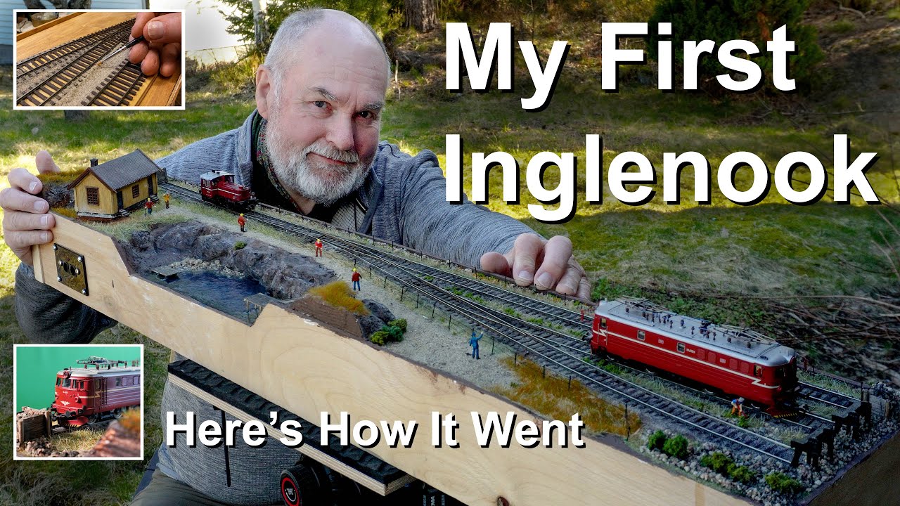 [ENG] Compact HO Inglenook Puzzle – Watch a Miniature Railway Come to Life!