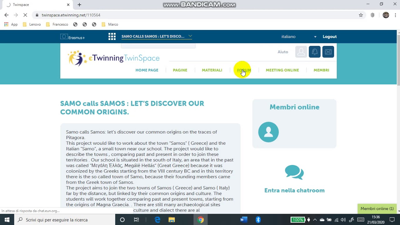 Istruzioni per gli alunni  : come accedere ad eTwinning.