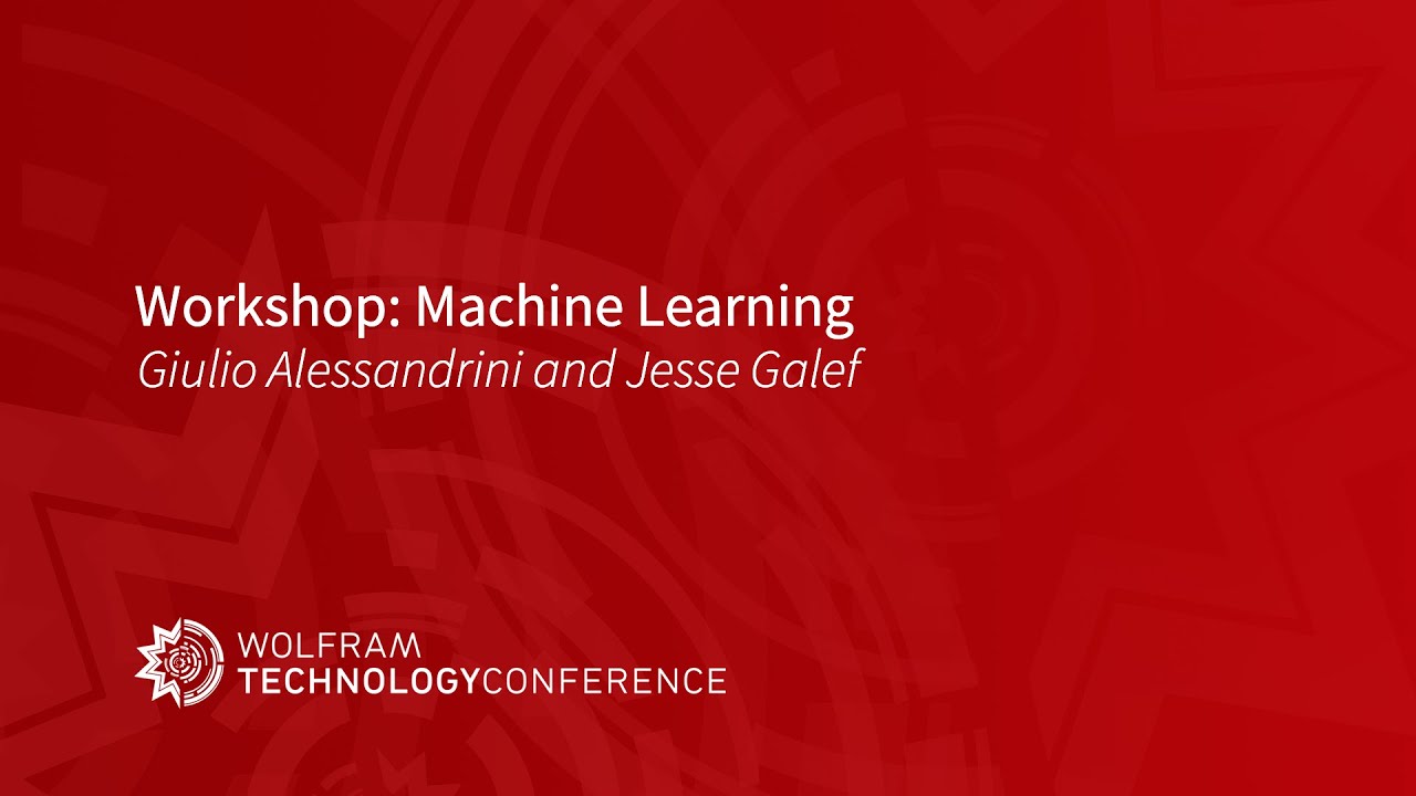Workshop: Machine Learning