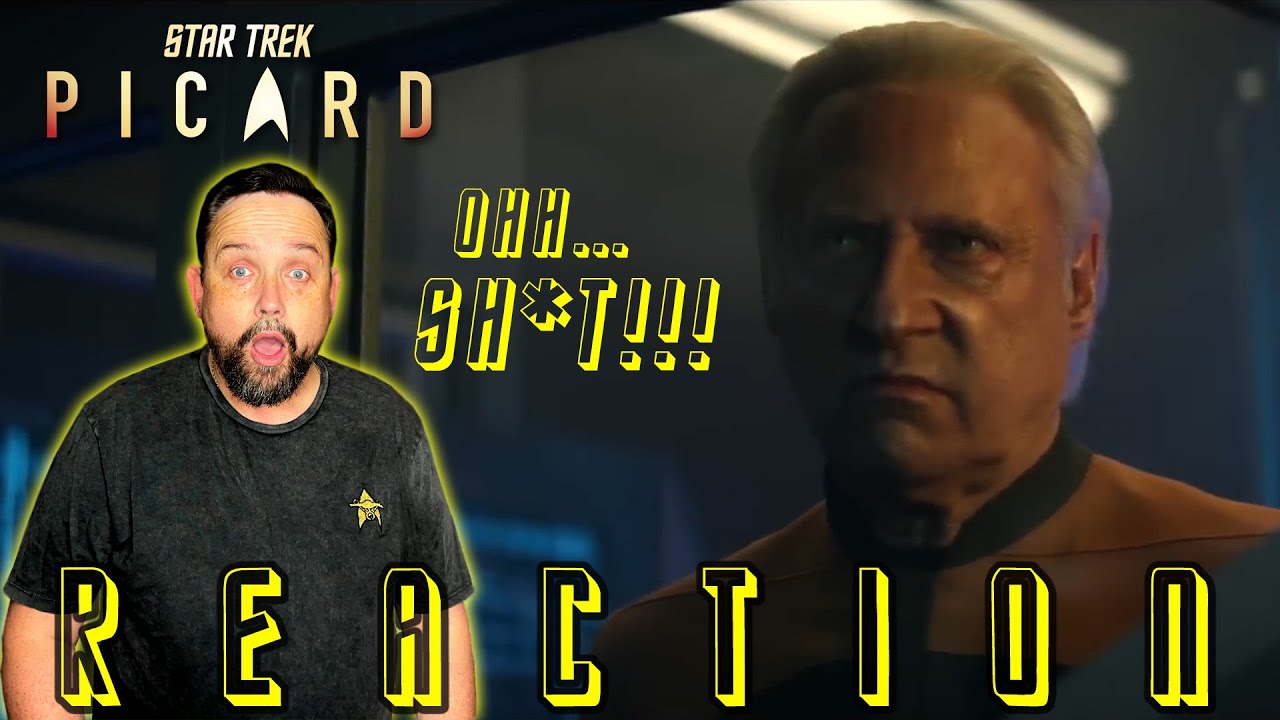 STAR TREK PICARD TEASER TRAILER REACTION!! NYCC 2022