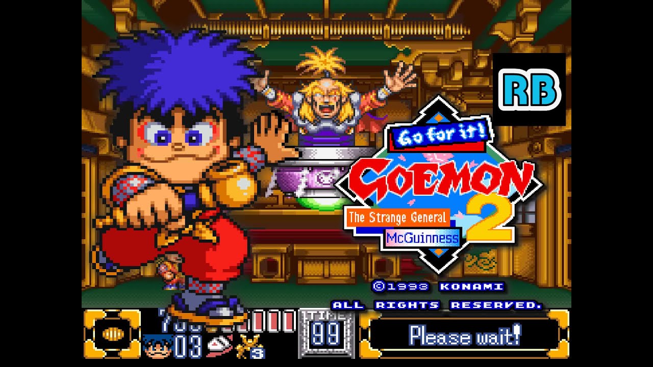 1993 [60fps] SFC Ganbare Goemon 2 Goemon ALL (Eng Translation)