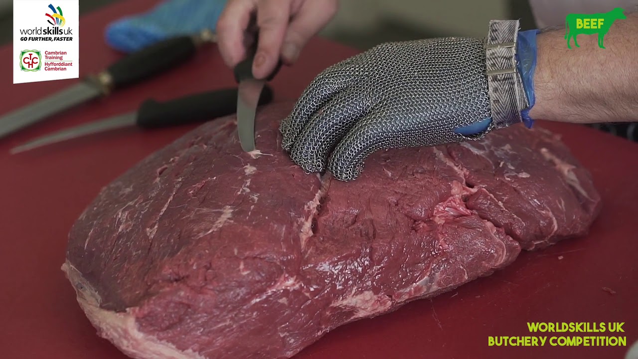 Worldskills Butchery Guide to Seam Butchery - Topside of Beef
