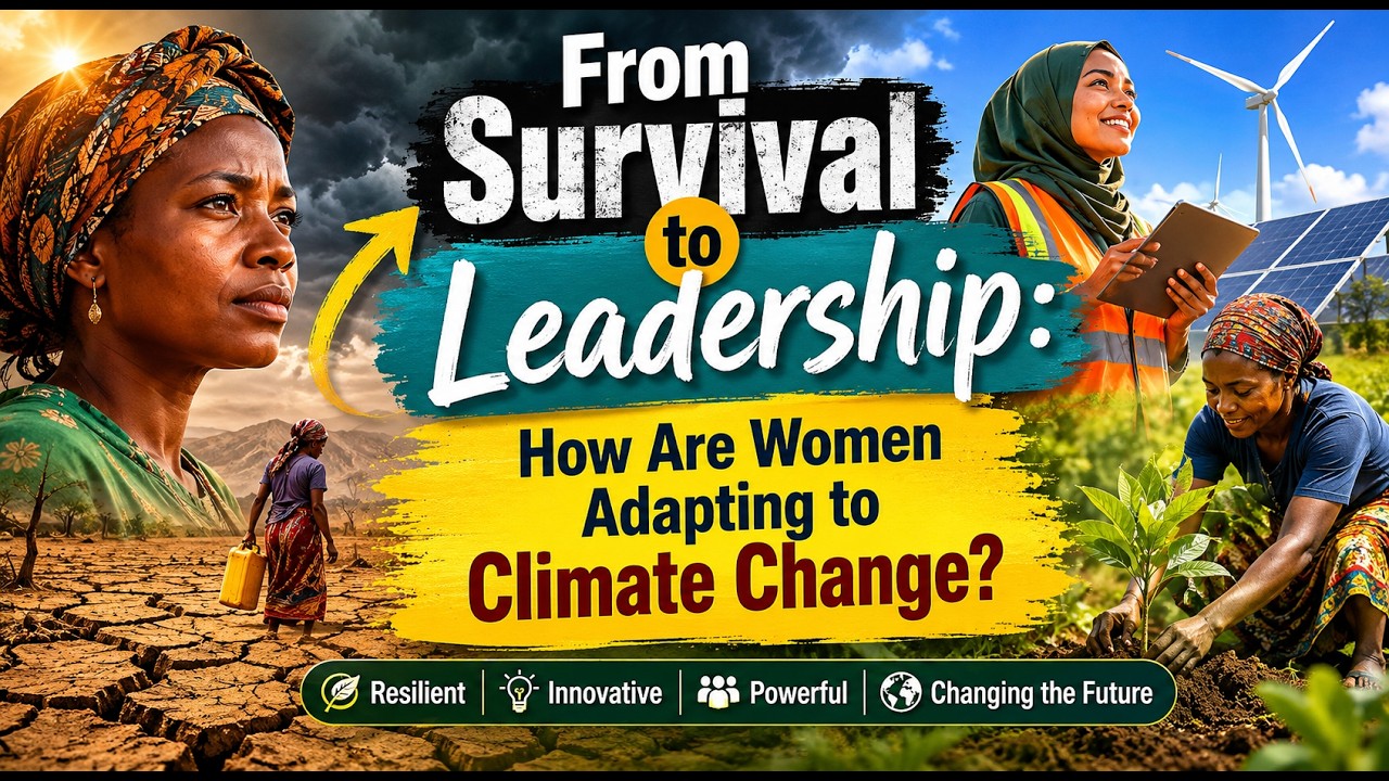 How Women Are Adapting to Climate Change | From Survival to Leadership
