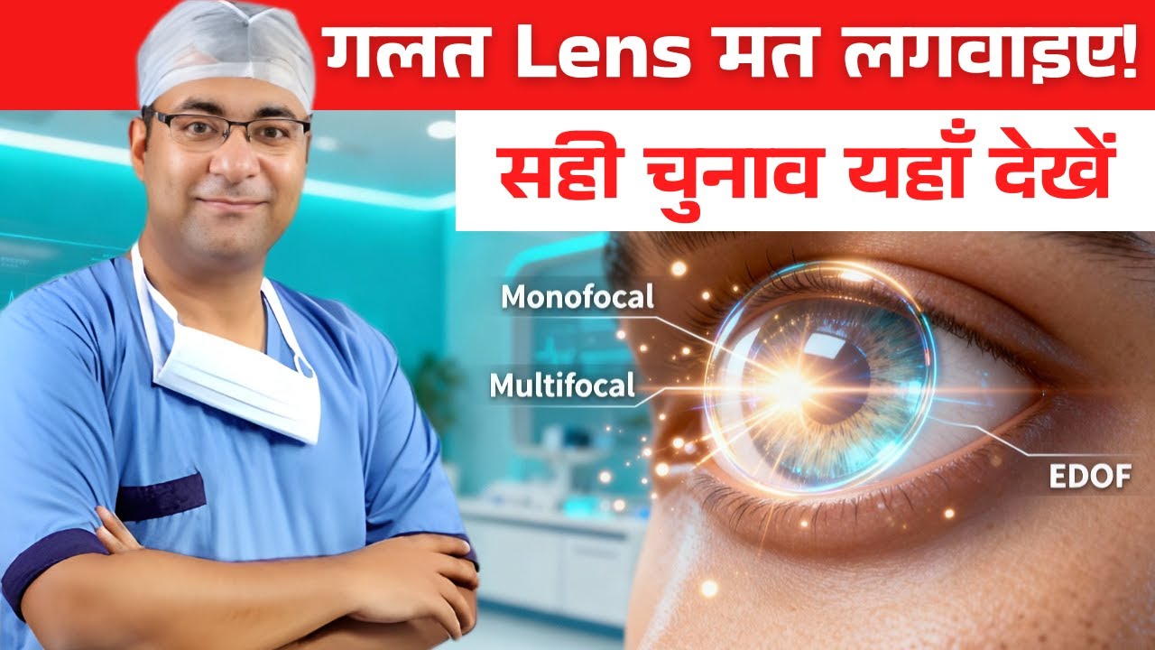 गलत Lens मत लगवाएँ! Cataract Surgery में सही IOL कैसे चुनें (7-मिनट गाइड) | Jain Eye Hospital