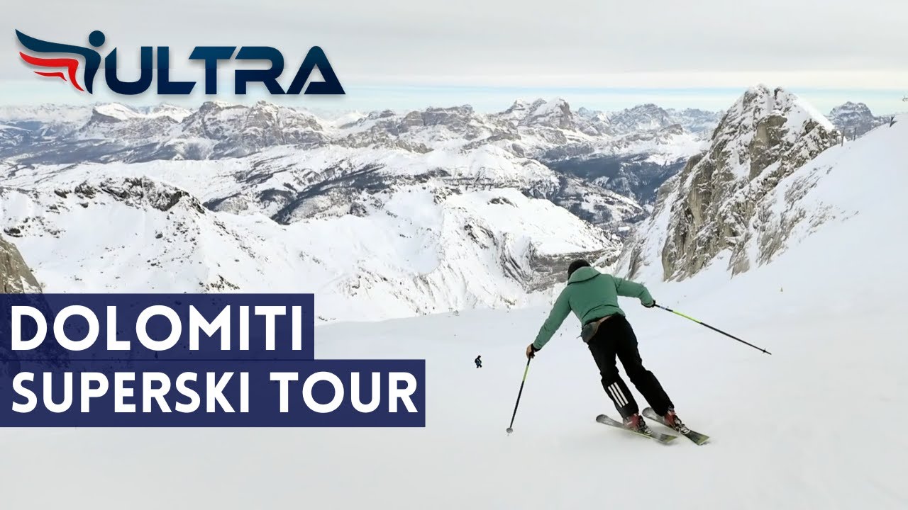 DOLOMITI SUPERSKI TOUR '24 ep. 3 - Pista Bellunese, la pista Regina della Marmolada - ICARUS ULTRA