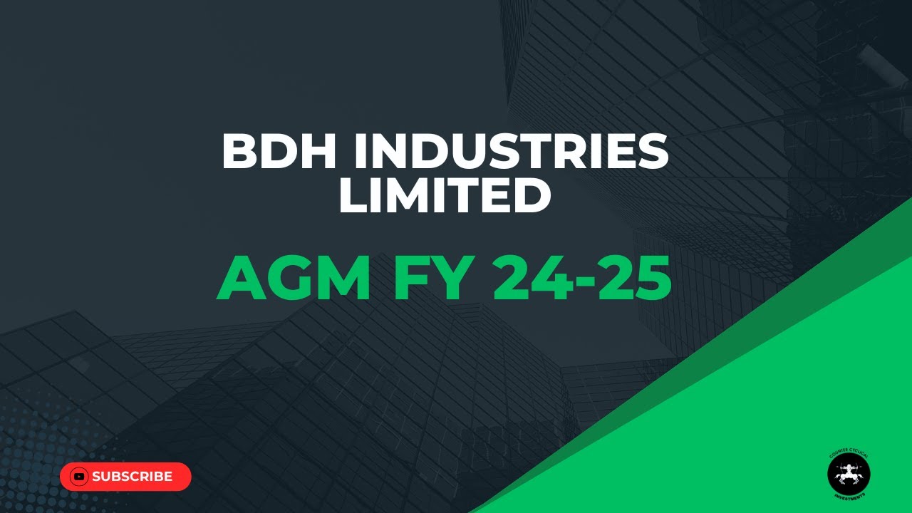 BDH Industries Limited AGM FY 24 25