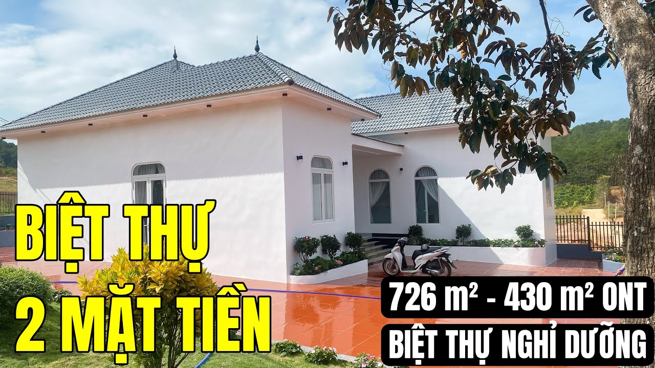 BIỆT THỰ NGHỈ DƯỠNG 2 MẶT TIỀN ĐƯỜNG|| 4p ngủ, thiết kế sang trọng vùng Ven Đà Lạt