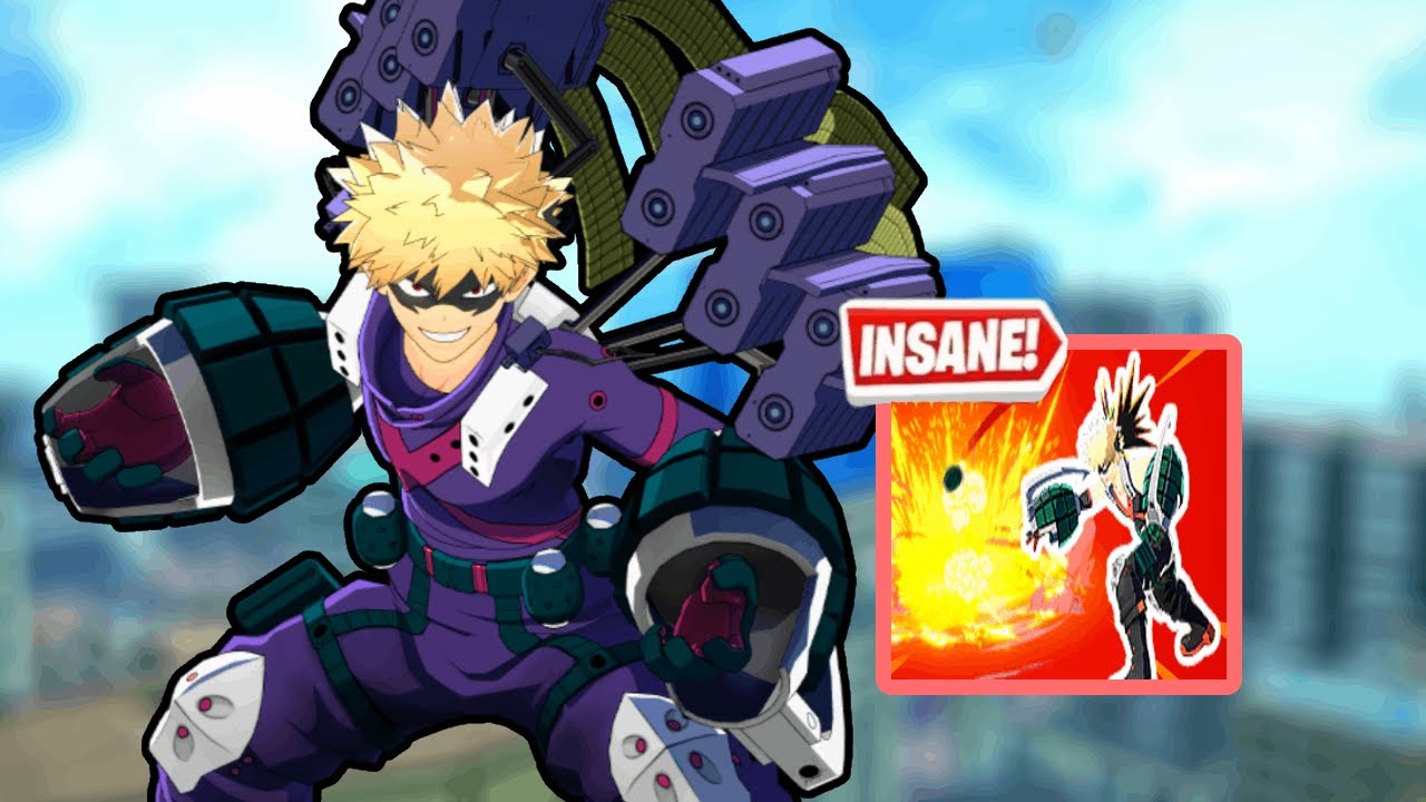 High Kill Katsuki Bakugo Ranked Gameplay My Hero Ultra Rumble | MHUR