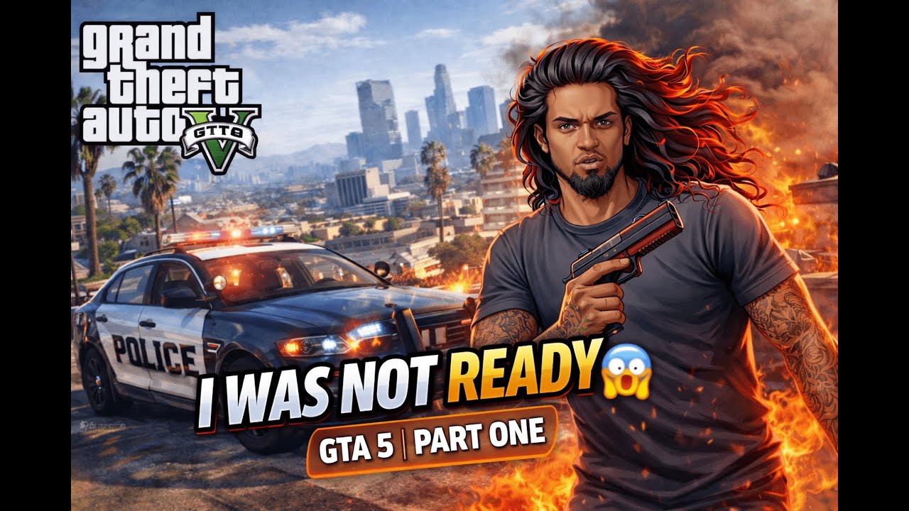 This Is How GTA 5 Started… I Was NOT Ready 😱 | Part One | Abrokegamer