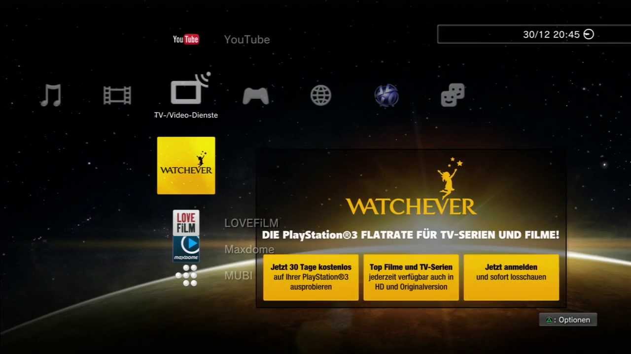 Eigenes Bild im PS3-Hintergrund