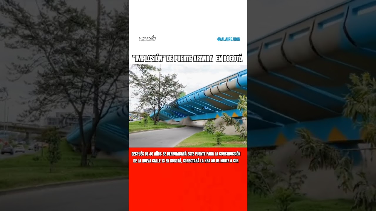 Implosi&oacute;n de Puente Aranda #puenteAranda