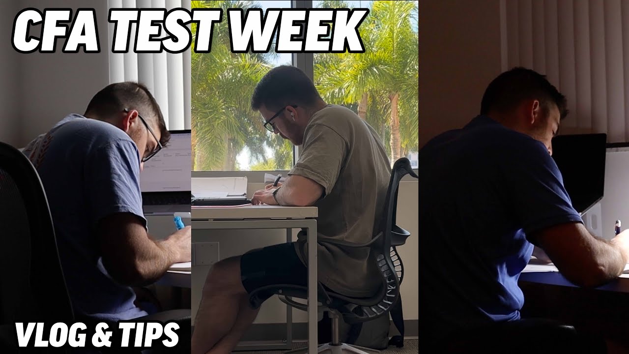 CFA Level II Test Week Vlog (+ Test Day)