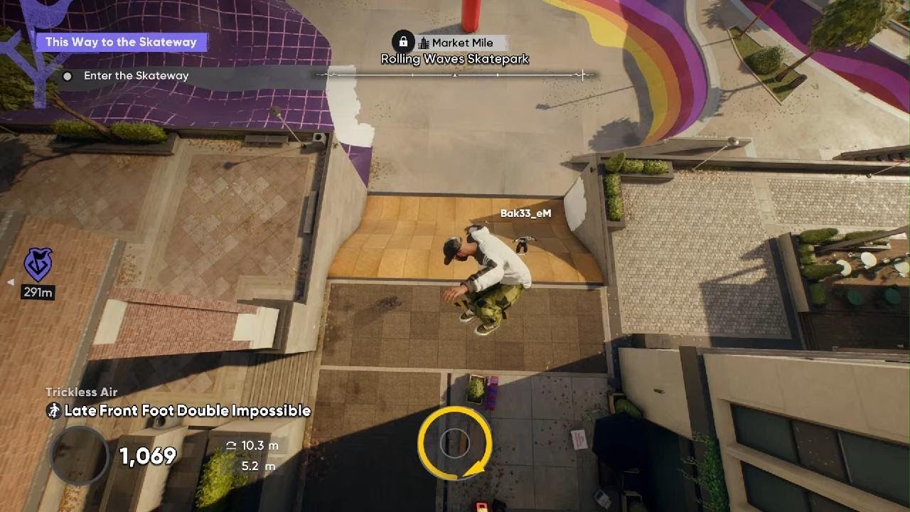 skate Hit the moves and not