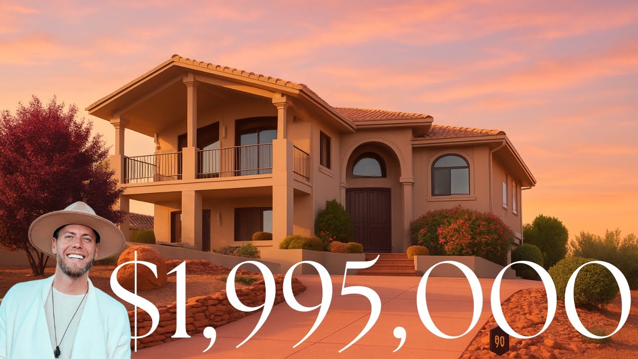 Sedona’s Best Luxury Home Deal? | Massive SqFt, Killer Views, No HOA!