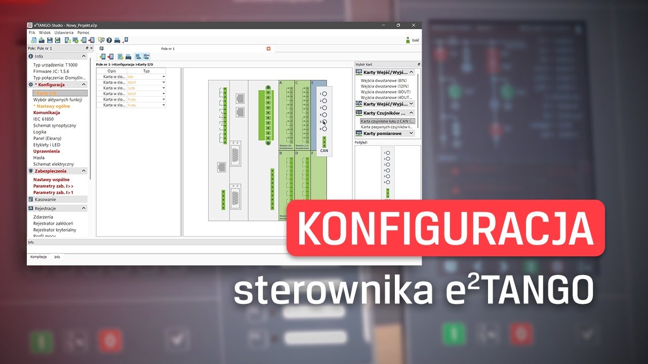Jak skonfigurować sterownik e²TANGO?