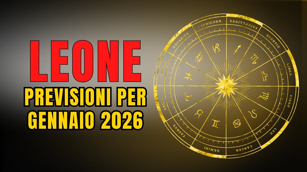 LEONE♌ L’AVVISO SILENZIOSO DI GENNAIO CHE PUÒ CAMBIARE IL TUO FUTURO